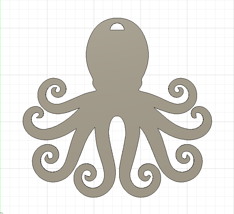 Octopus Ornament