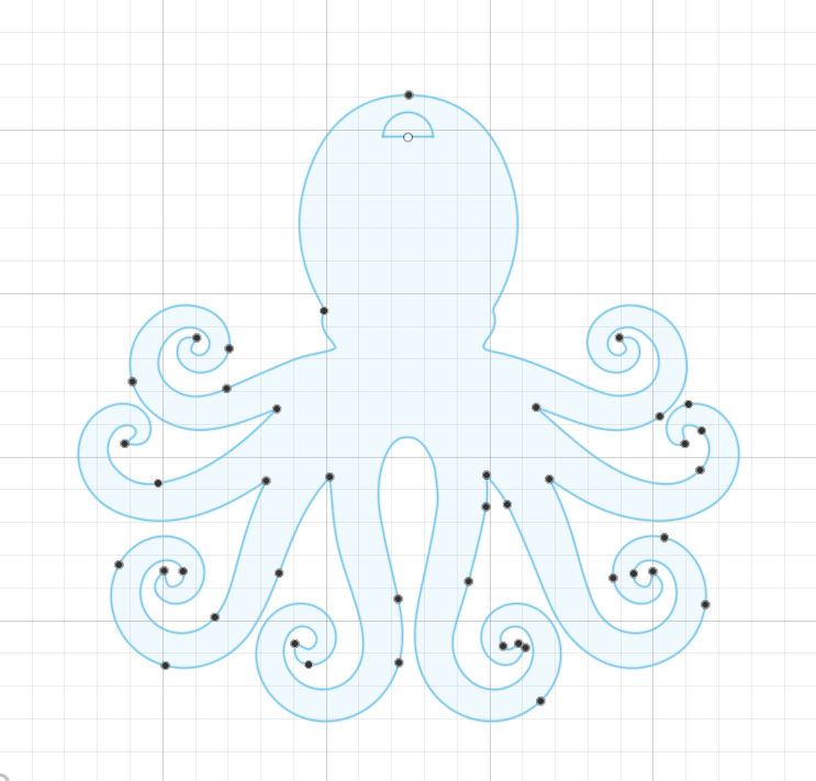 Octopus Ornament