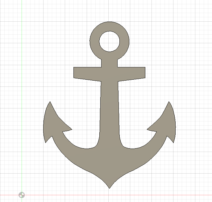 Anchor Ornament