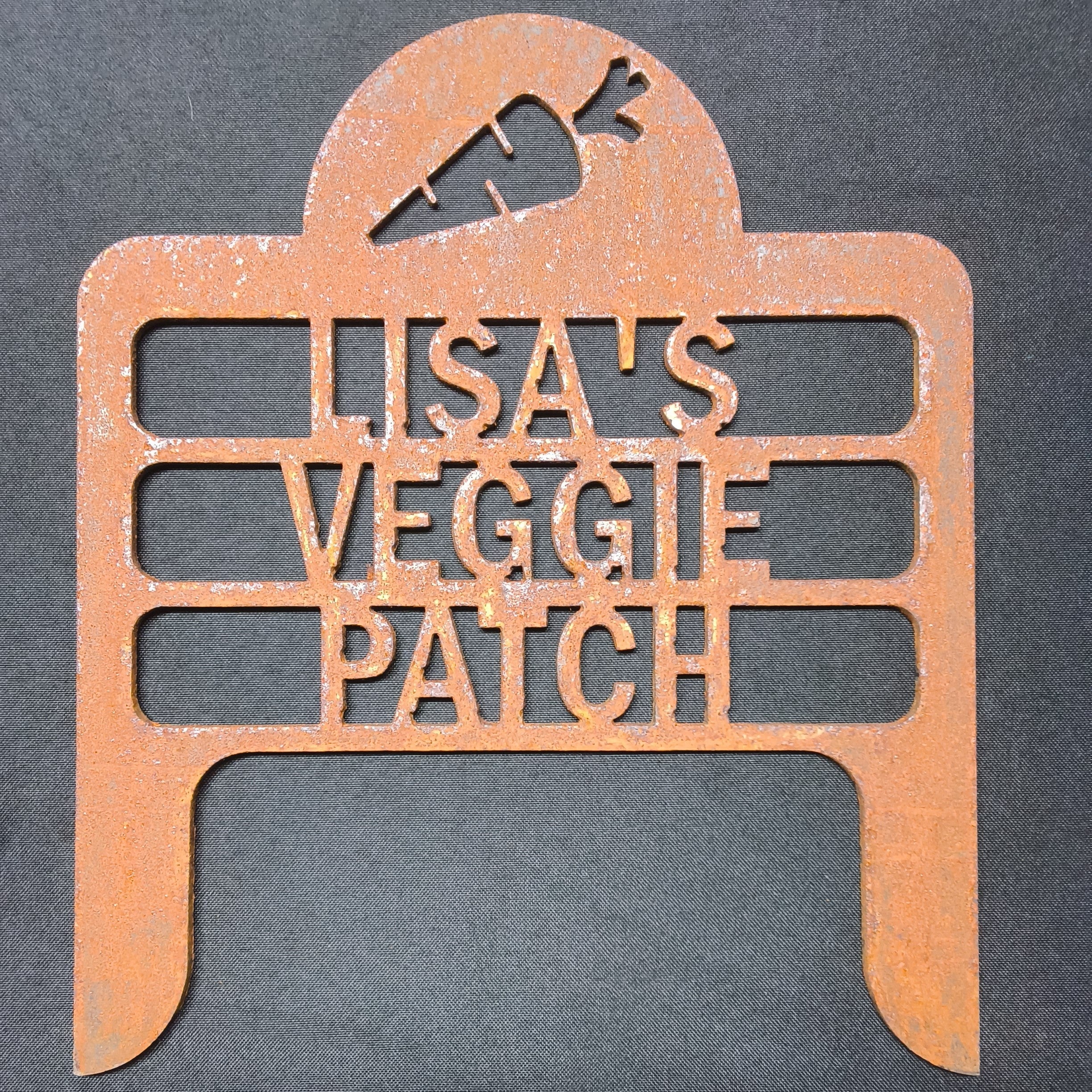 Personalized Veggie Patch Sign
