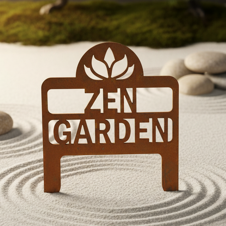 Zen Garden Sign