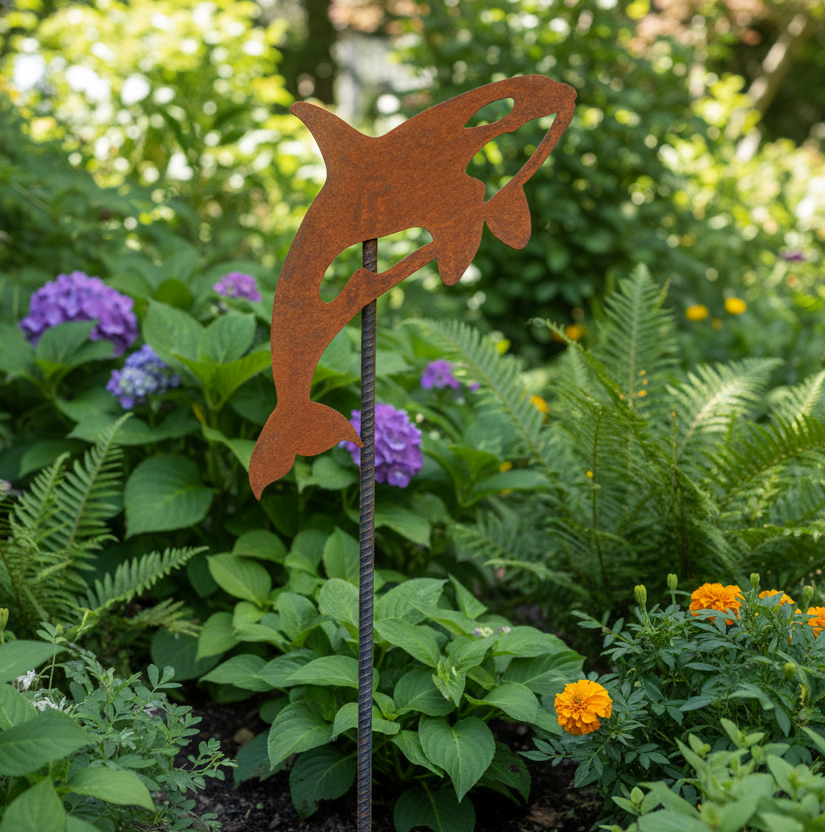 Orca Garden Stake