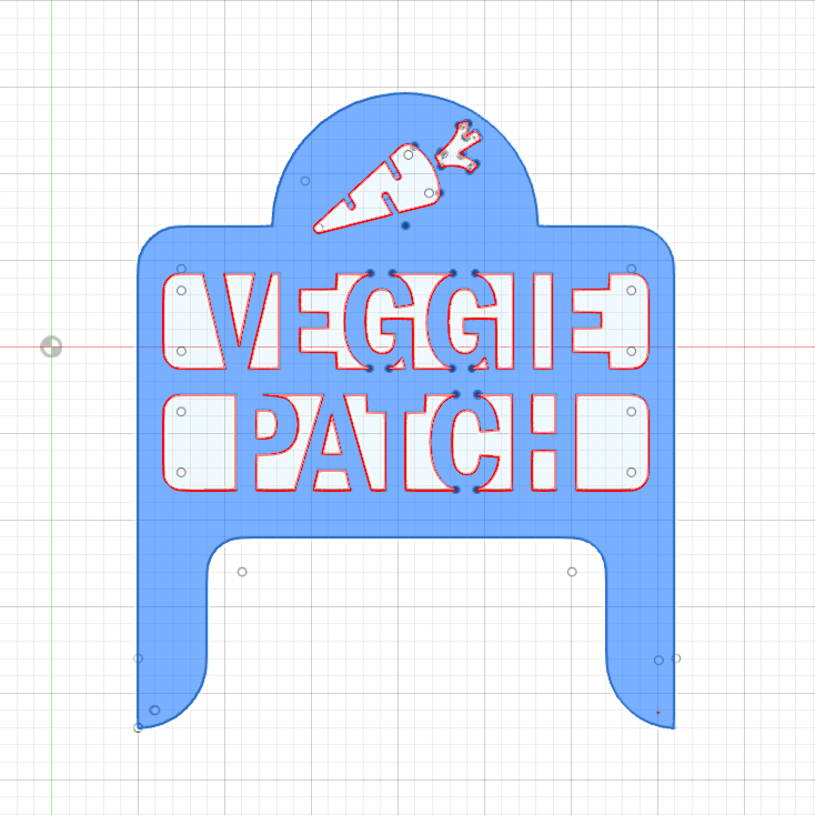 Veggie Patch Sign