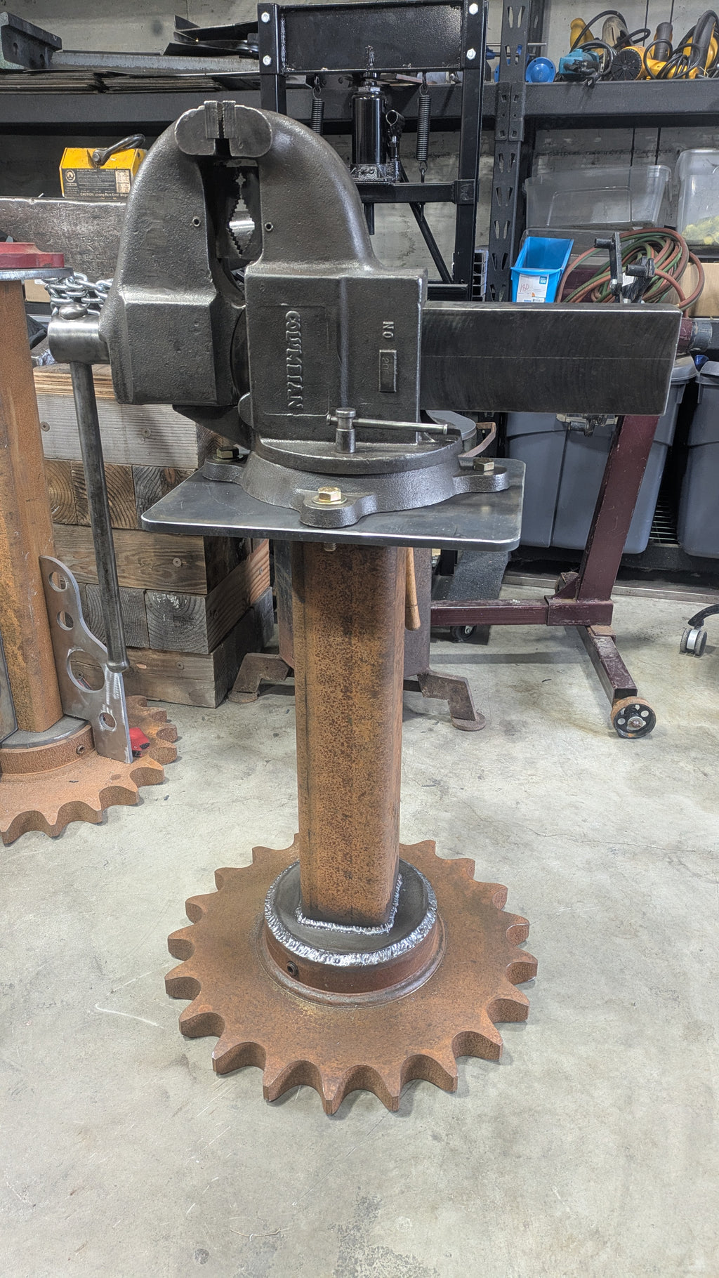 The "Mighty" Vise Stand