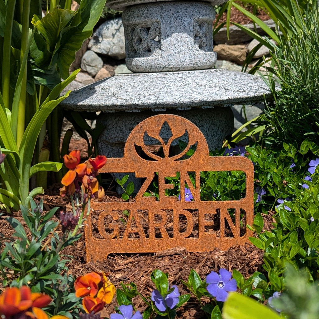 Zen Garden Sign