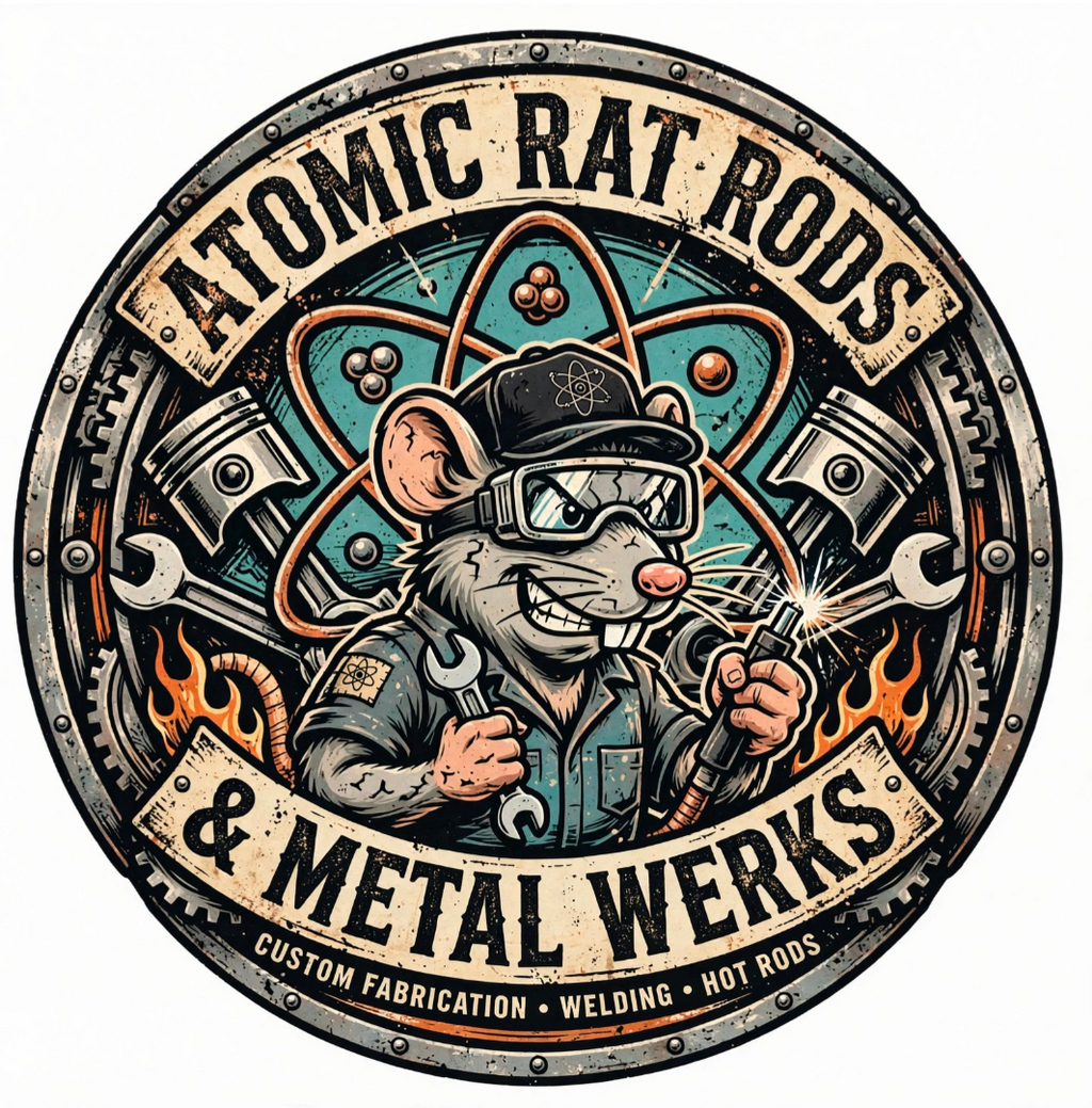Atomic Graphic Vinyl Sticker
