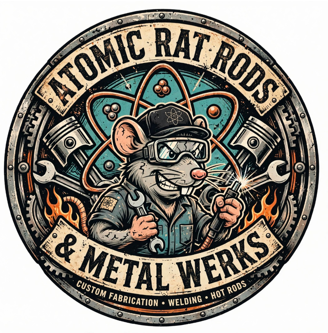 Atomic Graphic Vinyl Sticker