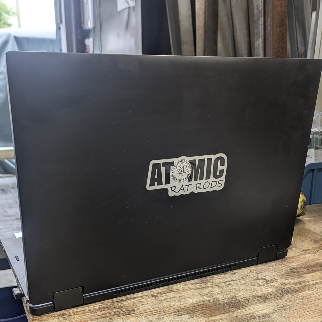 Atomic Vinyl Sticker